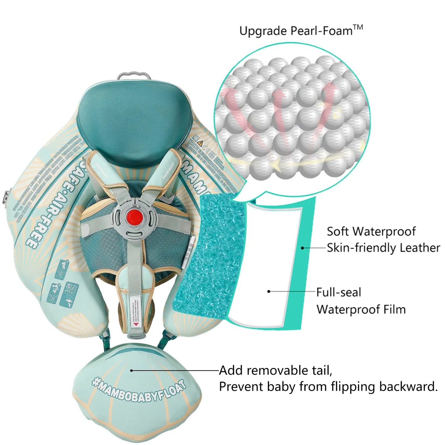 Mambobaby Seashell Float (3-24 Months)