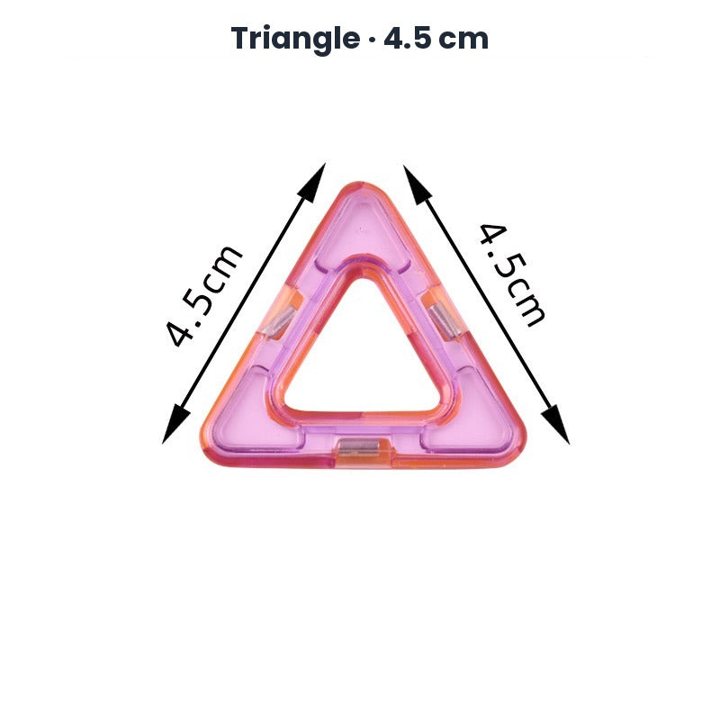 Extra triangle magnetic tiles 4.5 cm