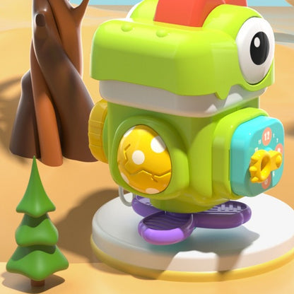 Dinosaur busy ball green