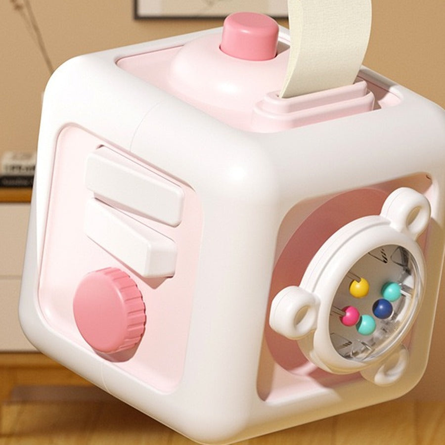 Busy cube pink