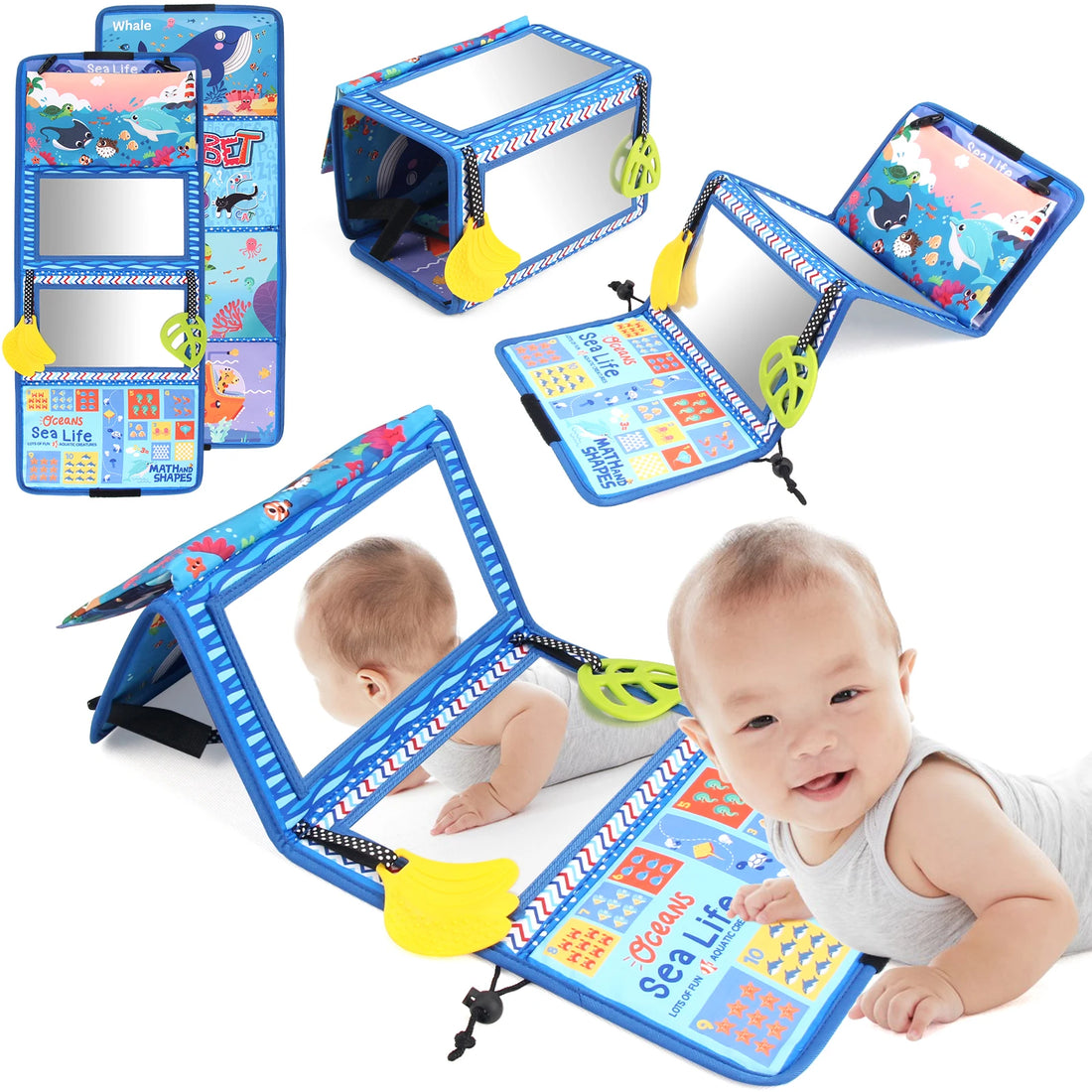 Tummy time mirror, Sea Life design