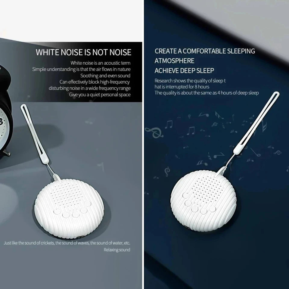 White noise machine control buttons
