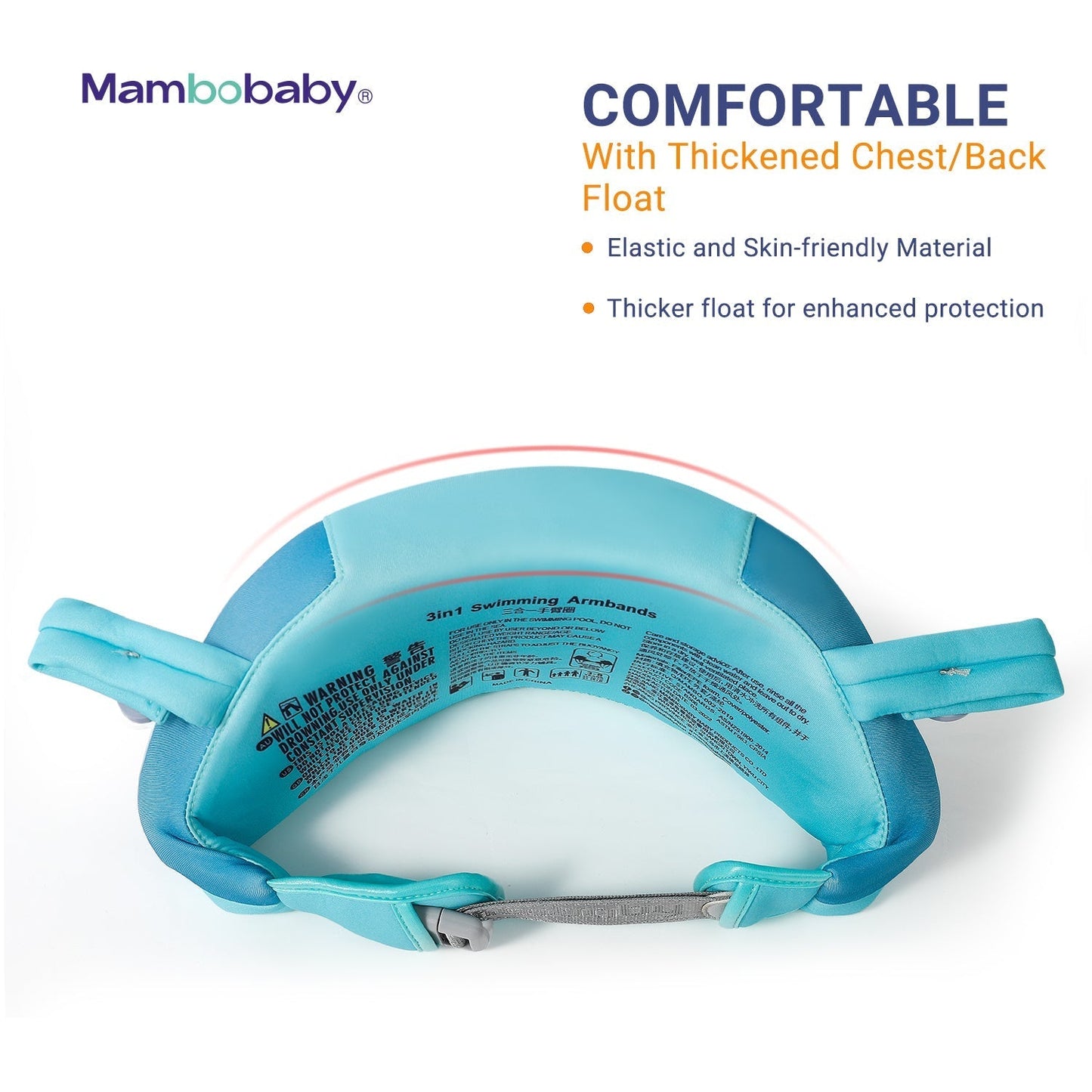 Mambobaby Air-Free Armbands Float ( 3 to 8 Years )